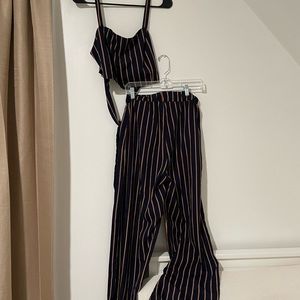 Two piece jumpsuit